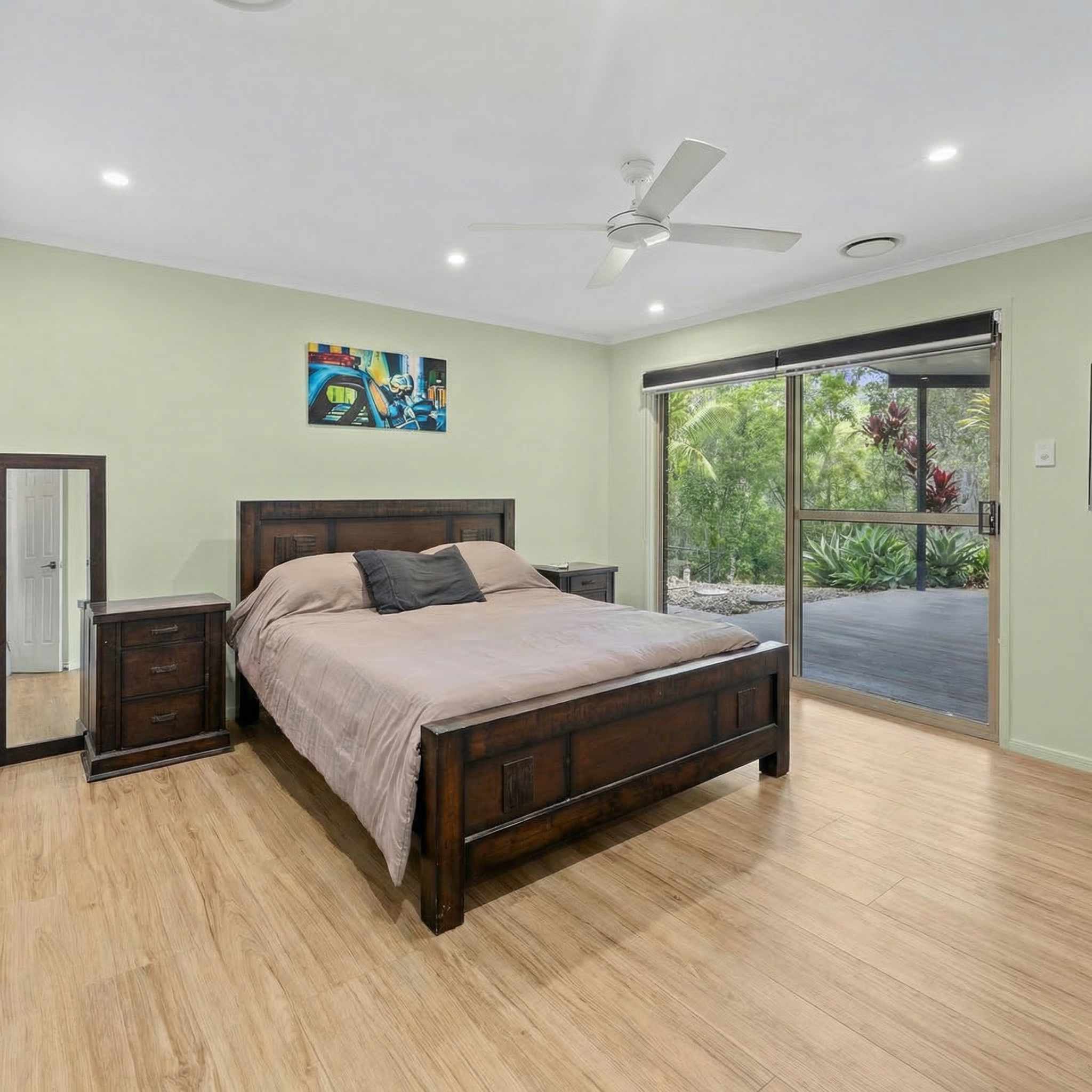 Bedroom after renovation