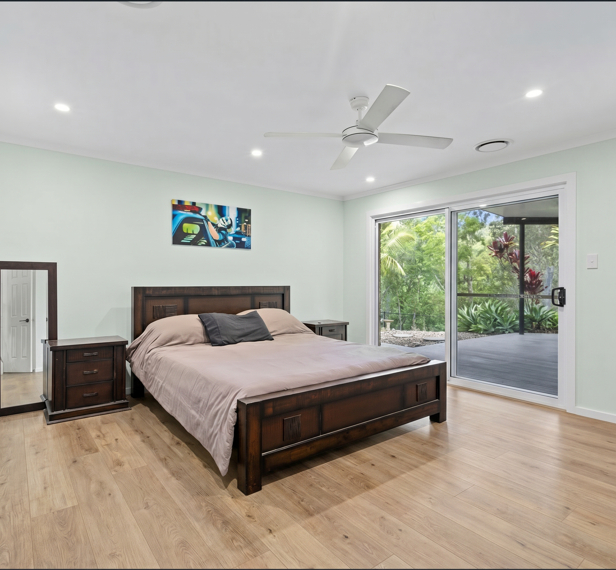 Bedroom after renovation