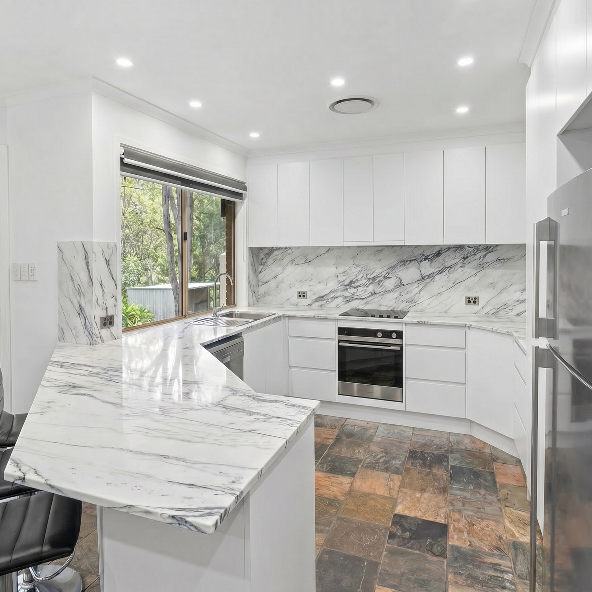 Kitchen after