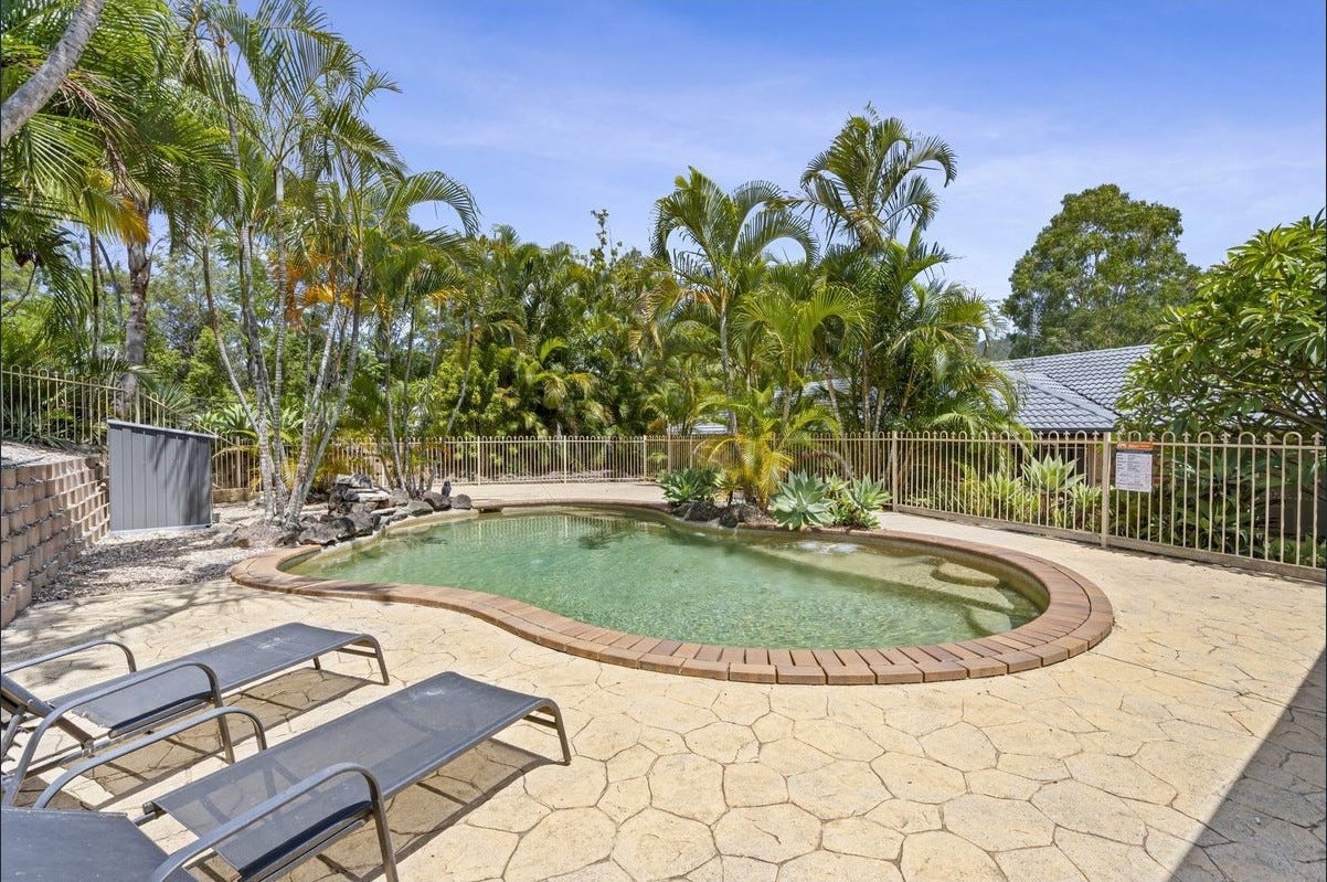 Pool before