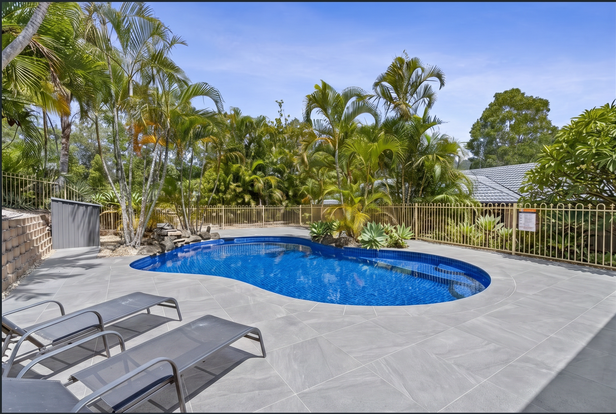 Pool after