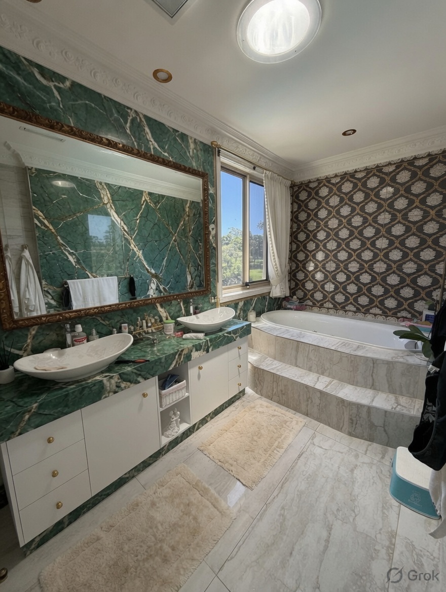 Bathroom edited by Grok